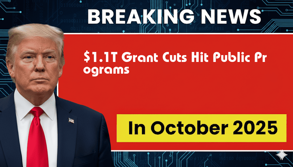 $1.1 Trillion in Grant Reductions: Federal Hold Hits Public Programs Hard