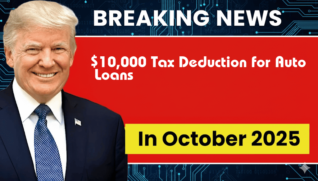 $10,000 Tax Deduction Available for Auto Loans on U.S.-Assembled Vehicles