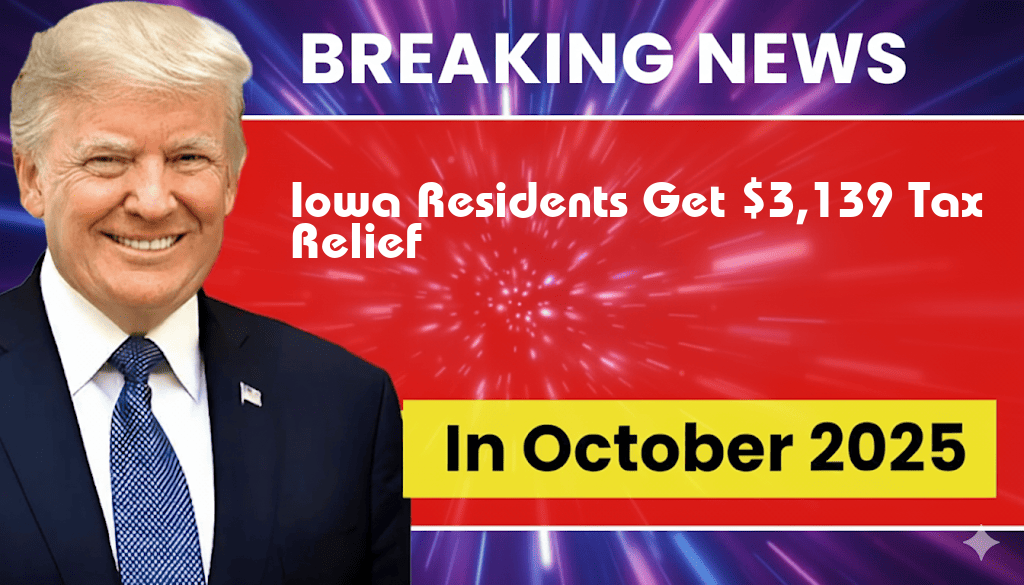 Iowa Residents to Receive $3,139 Tax Relief from Trump’s Tax Plan