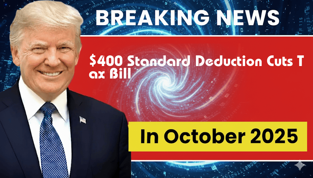 New $400 Standard Deduction Reduces Your Tax Bill: 2025 Update