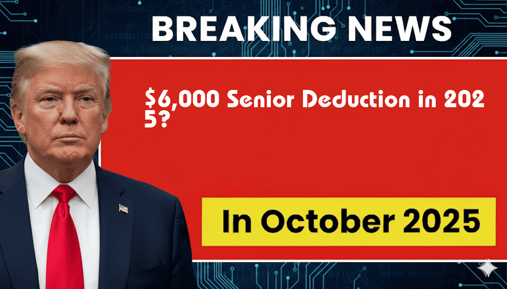 New $6,000 Deduction for Seniors in 2025: Will You Be Eligible?