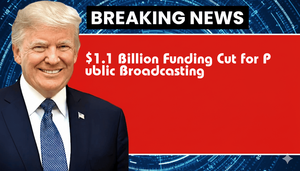 Public Broadcasting Faces $1.1 Billion Funding Cut in Rescissions Act