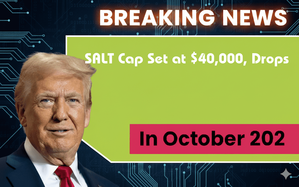 SALT Cap Set at $40,000 for Five Years Before Dropping to $10,000