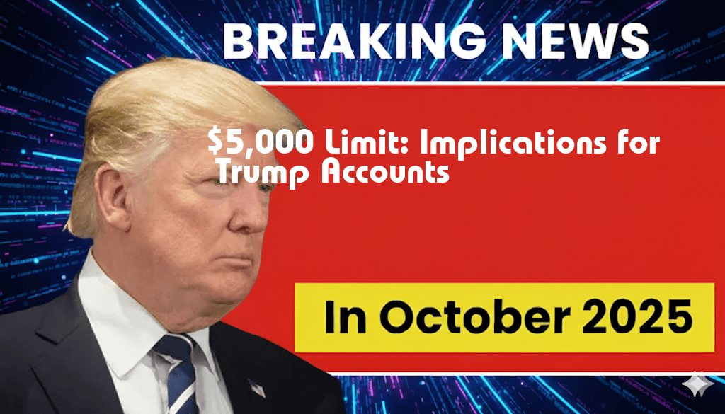 Understanding the Implications of the $5,000 Annual Contribution Limit for Trump Accounts
